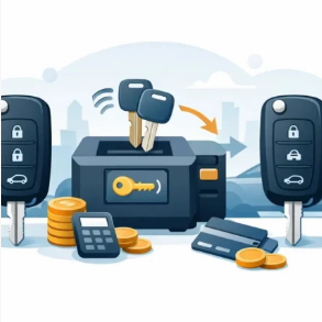 Transponder key copied